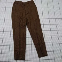 ◇ Θ BEAUTY & YOUTH チェック柄 パンツ サイズｓ ブラウン系 レディース E  【1509100027362】