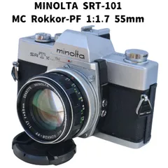 ミノルタ SRT101 & MC ROKKOR-PF 55mm F1.7 #56 Minolta SRT101 MC Rokkor - High 5 Cameras
