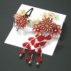 新品 七五三 髪飾り つまみ細工 かみかざり 女の子 ３歳 ７歳 02