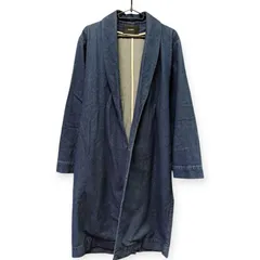 EMODA デニムロングガウンコート ロングアウター 大きいフリーサイズ　【A67】