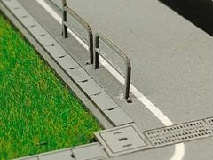 キハ工房 A-05 側溝＋グレーチング セットB ペーパーキット Nゲージ 1/150
