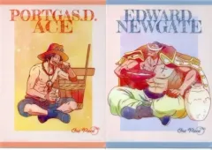 【中古】クリアファイル ポートガス・D・エース＆エドワード・ニューゲート A4クリアファイルセット 「一番くじ ワンピース エモーショナルストーリーズ」 H賞