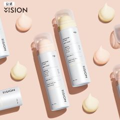 【公式】ヴィヴィジョン シンムース CCベース M 01 02 VIVISION 化粧下地 泡下地 ブルベ イエベ SPF37 PA+++ ナチュラルベージュ バナナオークル 毛穴 UVカット 艶肌 美容液 クマ シミ そばかす 日本製 [単品]