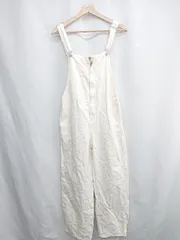 ◇ Θ GLOBAL WORK グローバルワーク オーバーオール サイズF ホワイト レディース E  【1502060008563】