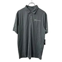 NIKE GOLF 半袖 ポロシャツ L グレー ナイキゴルフ スポーツ ゴルフウェア トップス 古着卸 アメリカ仕入 a708-5370