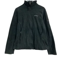 Columbia フリース ジャケット レディース M ブラック コロンビア フルジップ 古着卸 アメリカ仕入 a702-5097