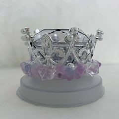 カラット棒 デコ セブチ デコティアラ 紫