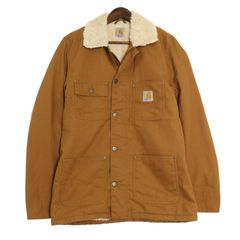 Carhartt WIP カーハート フェニックスコート ワーク ブラウン (メンズ M) 中古 古着 A1740