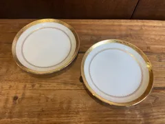 ノリタケ◇CATHAY /ディナー皿＋ケーキ皿◇Noritake 金彩 プレート