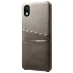 Xperia Ace III ケース SO-53C SOG08 エクスペリアace3 エース3  カード収納 レザー スマート ケース 【Color】 グレーのサムネイル