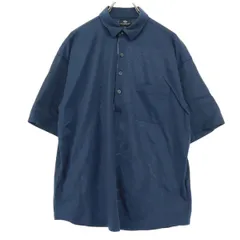 美品 BEAMS HEART ビームスハート 半袖 ポロシャツ M ネイビー メンズ 古着