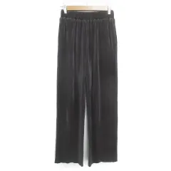 ローリーズファーム LOWRYS FARM プリーツパンツ ワイドパンツ イージーパンツ ロング丈 F カーキ /FF27