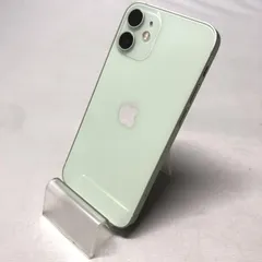 【中古】Apple softbank iPhone 12 mini 256GB グリーン SIMロック解除済み 本体のみ[15]