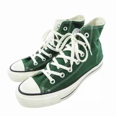 コンバース CONVERSE オールスター ALL STAR J HI スニーカー シューズ ハイカット キャンバス 日本製 US5 24.0cm 緑 グリーン /HO ■SH