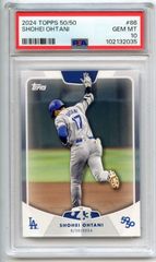 PSA鑑定カード］ PSA9 MINT 大谷翔平 2024 Topps 50/50 #27 HR #14