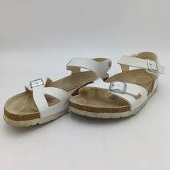 BIRKENSTOCK ビルケンシュトック RIO リオ サンダル ホワイト レディース 24.5cm F-5-3