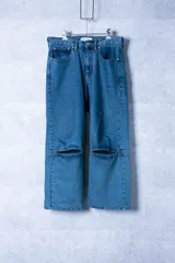 美品 22SS NAMACHEKO ナマチェコ デニム パンツ 青 121N△ パンツ