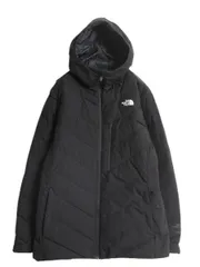 【お得なクーポン配布中!】 US企画 ノースフェイス ナイロン ダウン パーカー ジャケット レディース L / The North Face GORE WINDSTOPPER アウトドア 550フィル 黒