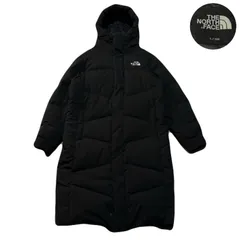 THENORTHFACE ノースフェイス DownCoat ダウンコート Hoodie パーカー DRYVENT ドライベント Embroidery 両面ロゴ ワンポイント Polyester ポリエステル Goose グース Black ブラック 黒 Lのサムネイル