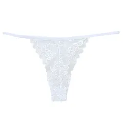 Tバック レディース ショーツ 総レース ストレッチ 透ける サイドストリング 腰ゴム 紐パン 小さいサイズ セクシー タンガ ソング 黒 白 赤 黄 紺 S M L rt-010