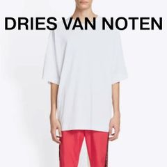 【新品】DRIES VAN NOTEN - HEIN オーバーサイズ Tシャツ ｜ ホワイト