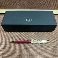 DAKS ハウスチェックカラー シャープペン マルン