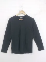 ◇ BEAUTY & YOUTH UNITED ARROWS Ｖネック 長袖 Tシャツ カットソー サイズM ブラック レディース E  【1303140001784】