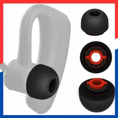 【数量限定】A-Pcas ウレタン製低反発イヤーピース イヤーチップ Plantroncis Voyager 5200適用 Voyager Legend 適用 Voyager Pro 適用 イヤホンキット イヤーパッド S/M/L Black 3サイズ3セット