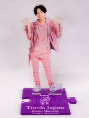 【中古】アクリルスタンド・アクリルパネル [台紙付き] 松田元太(Travis Japan) アクリルスタンド’20夏 「Johnnys’ ISLAND STORE」