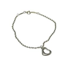 TIFFANY&Co ティファニー オープンハート ブレスレット シルバー925