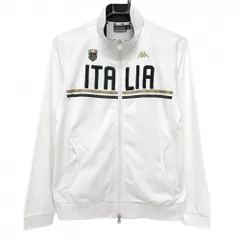 カッパ ジャケット 白 胸ライン  レディース L ゴルフウェア Kappa