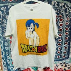ブルマ セクシー ティーシャツ 半袖 メンズ ヴィンテージリプリント L XL レトロ 個性的 奇抜  攻め 前衛的 ビンテージリプリント vintage riprint 古着 ブルマ ドラゴンボール リプリント 半袖 Tシャツ 新品 お洒落 XL 2XL