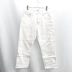 ◇ ⊂ GAP ギャップ クロップド丈 デニムパンツ サイズ 27 ホワイト系 メンズ E  【1410100005284】