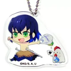 【中古】雑貨 嘴平伊之助 「鬼滅の刃×ローソン アクリルキーホルダー」