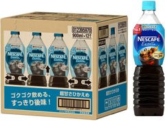 ネスカフェ エクセラ ボトルコーヒー 超甘さひかえめ カロリーゼロ 900ml ×24本【アイスコーヒー】【コーヒー ペットボトル】【激安在庫処分!! 離島、沖縄配送対応不可】 ;J-(00002239-24PS);