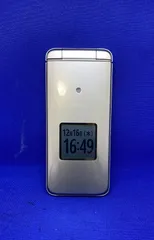 au KYF41 シルバー折りたたみ携帯電話 充電器付き 傷なし 即日