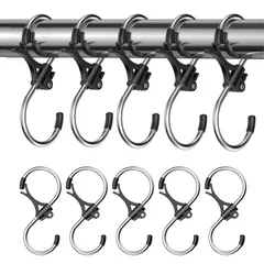 【数量限定】固定 丈夫 キッチン お風呂 sかんフック Sフック 耐荷重15kg フック Sカン 落下防止 Sじフック 錆びない 10個セット ステンレス えすじふっく 落ちない s字フック JUSTBOKU
