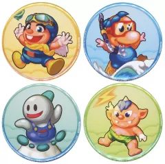 【中古】バッジ・ピンズ 集合 缶バッジ4種 「Switchソフト SNOW BROS. 2 SPECIAL」 WonderGOO購入特典