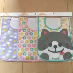 ディズニー等8枚、お食事エプロン 子供エプロン スタイ 保育園