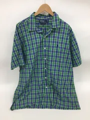 Polo by Ralph Lauren 　　90’s　オープンカラー　チェックシャツ  　コールドウェル　ヴィンテージ【M128-20240803-01KS】