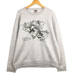 古着 ED HARDY ドクロ柄 スカル柄 サーマルロンT ワッフル