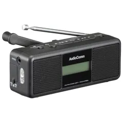 新品 AudioComm ラジオライト ブラック