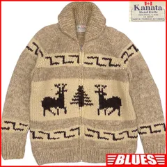 カウチン セーター kanata ニット XL カナダ製 カナタ X7424のサムネイル
