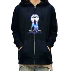 オリジナル パーカー 不思議の国のアリス インワンダーランド 鍵穴ファンタジー 白ウサギ パーカー S M L XL タイト ジャスト 大きい ビッグ オーバーサイズ メンズ レディース ユニセックス ピンククリーム