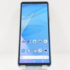 Xperia 10 III SOG04 au ブルー 送料無料 本体 c12972