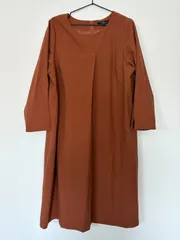 【一点物】UNTITLED アンタイトル ワンピース ロングワンピース オレンジ レディース Mサイズ D2