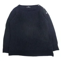 VERSACE ヴェルサーチ VERSUS ヴェルサス ショルダースナップ ニット セーター ブラック系 38【中古】のサムネイル