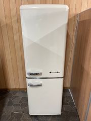 【中古】GrandLine 2ドアレトロ冷凍/冷蔵庫198L GLE-198L02GR 2022年製
