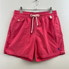 POLO RALPH LAUREN SWIM WEAR short pants M ポロラルフローレン ピンク スウィムパンツ 短パン ショートパンツ 現行タグ アメカジ 美品