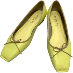 【美品】ルタロン (24.5) パンプス バレエシューズ スクエアトゥ 希少